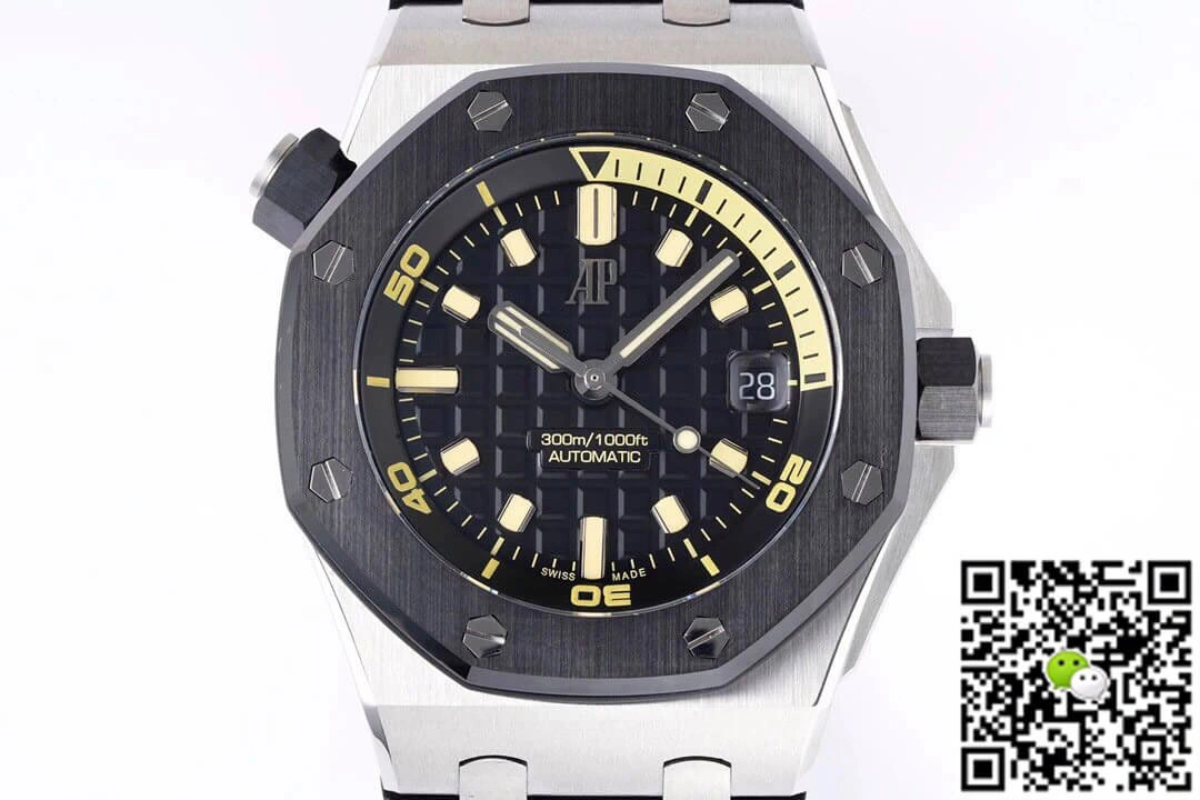 Audemars Piguet Royal Oak Offshore 15720CN.OO.A002CA.01 ZF Factory 1:1 Best Edition Replica Watch Black Strap